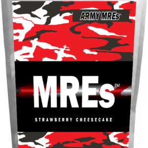 Meal Ready-to-eat ARMY MRE Strawberry Cheesecake 24 tabs