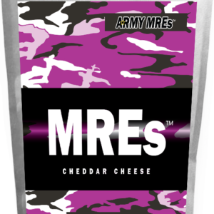 Meal Ready-to-eat ARMY MRE Cheddar Cheese 24 Tabs